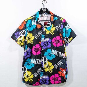 Baltimore Orioles MLB City Connect Hawaiian Shirt Giveaway Medium Baseball